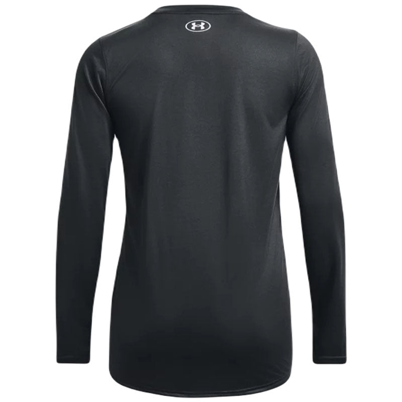 Under Armour Women's Stealth Grey/White Team Tech Long Sleeve