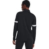 Under Armour Women's Black/White Team Knit Warm Up Full-Zip