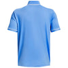 Under Armour Men's Carolina Blue/White Team Tipped Polo