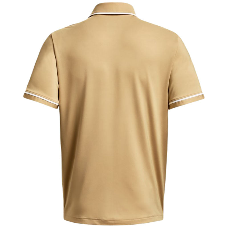 Under Armour Men's Team Vegas Gold/White Team Tipped Polo