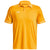 Under Armour Men's Steeltown Gold/White Team Tipped Polo