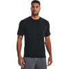 Under Armour Men's Black Tech Vent Jacquard Short Sleeve