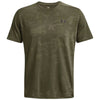 Under Armour Men's Marine OD Green/Black Tech Vent Jacquard Short Sleeve