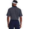 Under Armour Men's Midnight Navy/White Tee To Green Printed Polo