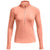 Under Armour Women's Bubble Peach/Reflective Qualifier Run Half Zip