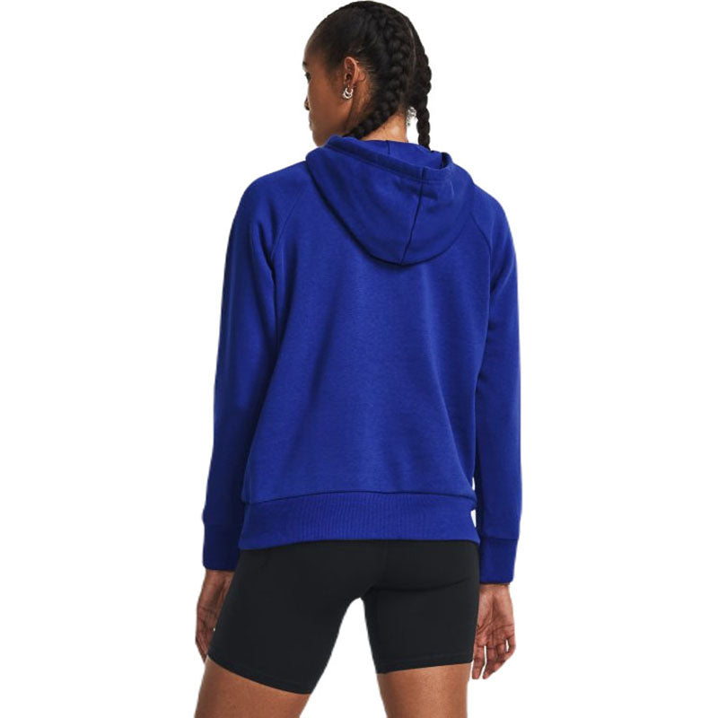 Under Armour Women's Royal/White Rival Fleece Hoodie