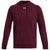 Under Armour Men's Maroon/White Rival Fleece Hoodie