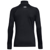 Under Armour Women's Black/White Train Cold Weather Half Zip