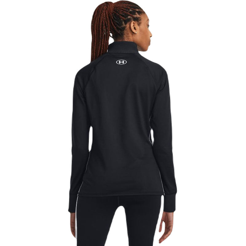 Under Armour Women's Black/White Train Cold Weather Half Zip