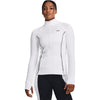 Under Armour Women's White/Black Train Cold Weather Half Zip