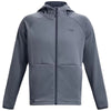 Under Armour Men's Gravel/Downpour Grey Storm Twill Specialist Hoodie