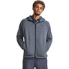 Under Armour Men's Gravel/Downpour Grey Storm Twill Specialist Hoodie