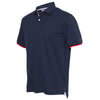 Tommy Hilfiger Men's Navy Blazer Sanders Tipped Cotton Pique Sport Polo