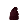 Richardson Burgundy Chunk Twist Knit Beanie with Cuff