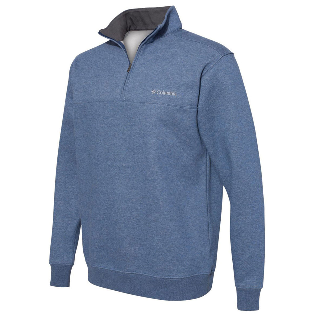 Columbia Men's Carbon Heather Hart Mountain Half-Zip Sweatshirt