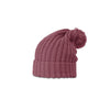 Richardson Burgundy Chunk Pom Beanie with Cuff