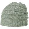 Richardson Sage Speckled Knit Beanie