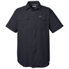 Columbia Men's Black Utilizer II Solid Performance Short-Sleeve Shirt