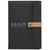 BIC Black Two-Tone Journal with Leather Closure