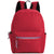 Good Value Red Tri-Color Zipper Backpack