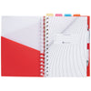 Souvenir Red Notebook with Vertex Pen