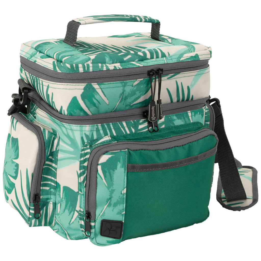 Koozie Tropical Lagoon Dual-Compartment Lunch Kooler