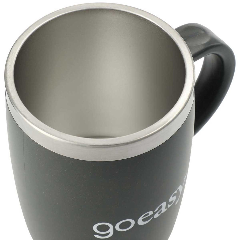 Leed's Charcoal Dagon Wheat Straw Mug with Stainless Liner 14 oz