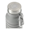 Leed's Grey Zigoo Silicone Collapsible Bottle 18oz