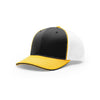 Richardson Black/White/Gold On-Field Tri-Color Pulse SportMesh R-Flex Cap