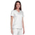 Cherokee Women's White LUXE Classic V-Neck Top