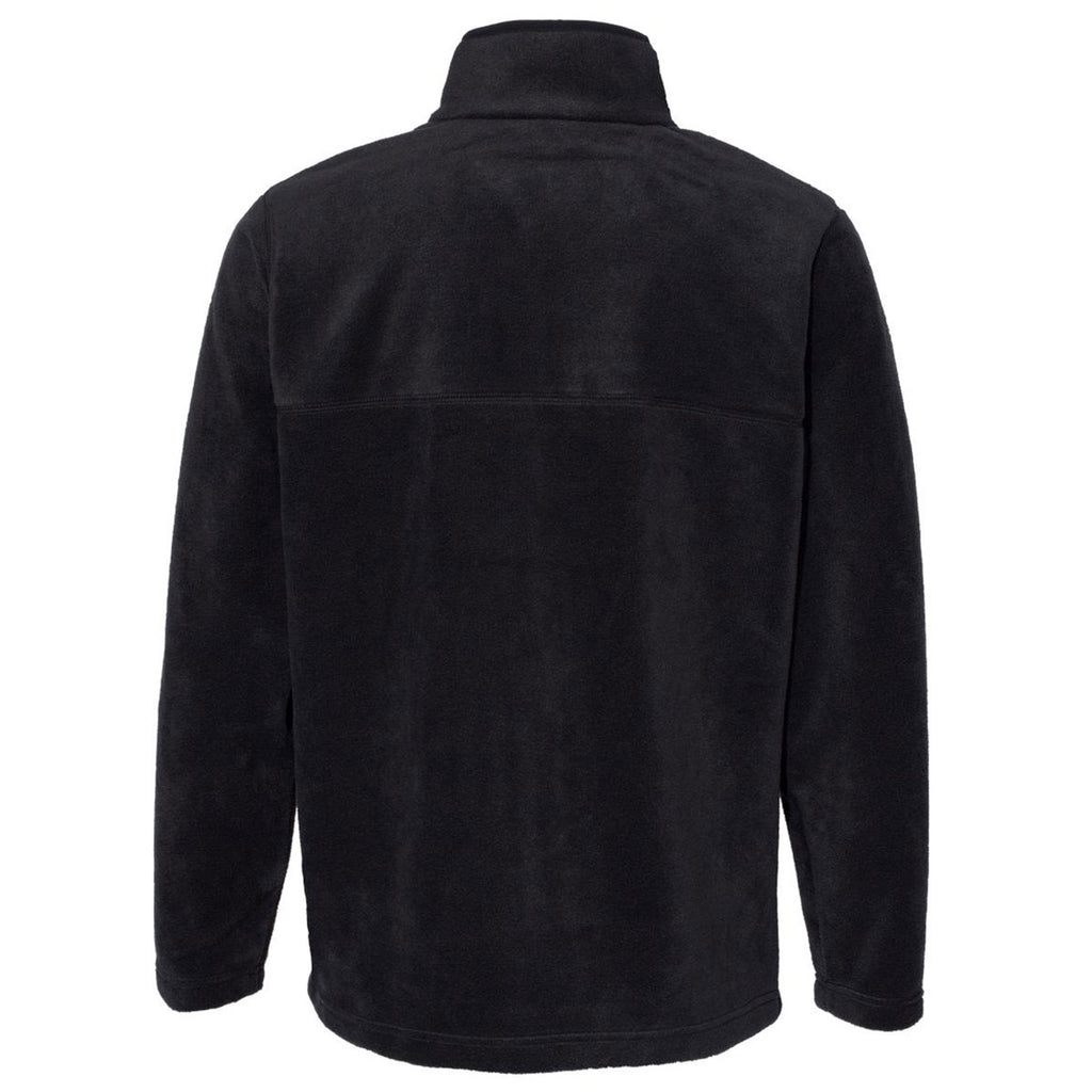 Columbia Men's Black Steens Mountain Half-Snap Pullover