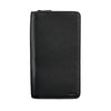 TUMI Black Nassau ID Lock Zip-Around Travel Wallet