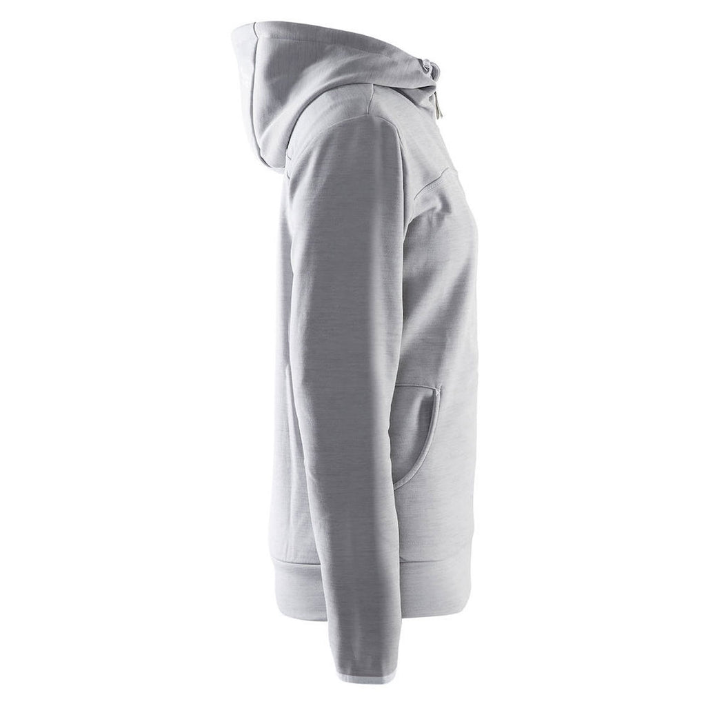 Craft Sports Women's Grey Leisure Full Zip Hood