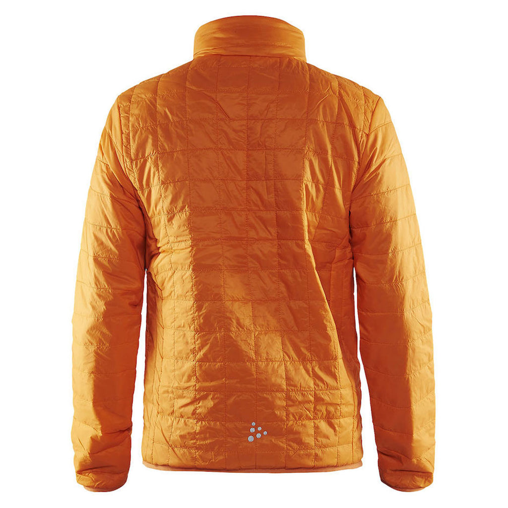 Craft Sports Men's Orange Stow-Lite Jacket