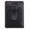 TUMI Black Alpha Money Clip Card Case