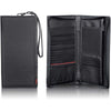 TUMI Black Alpha Zip Travel Case