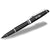 Waterman Black Lacquer Chrome Trim Expert Rollerball Pen with Black Ink