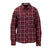 Vantage Women's Deep Maroon/Light Grey Check Brewer Flannel