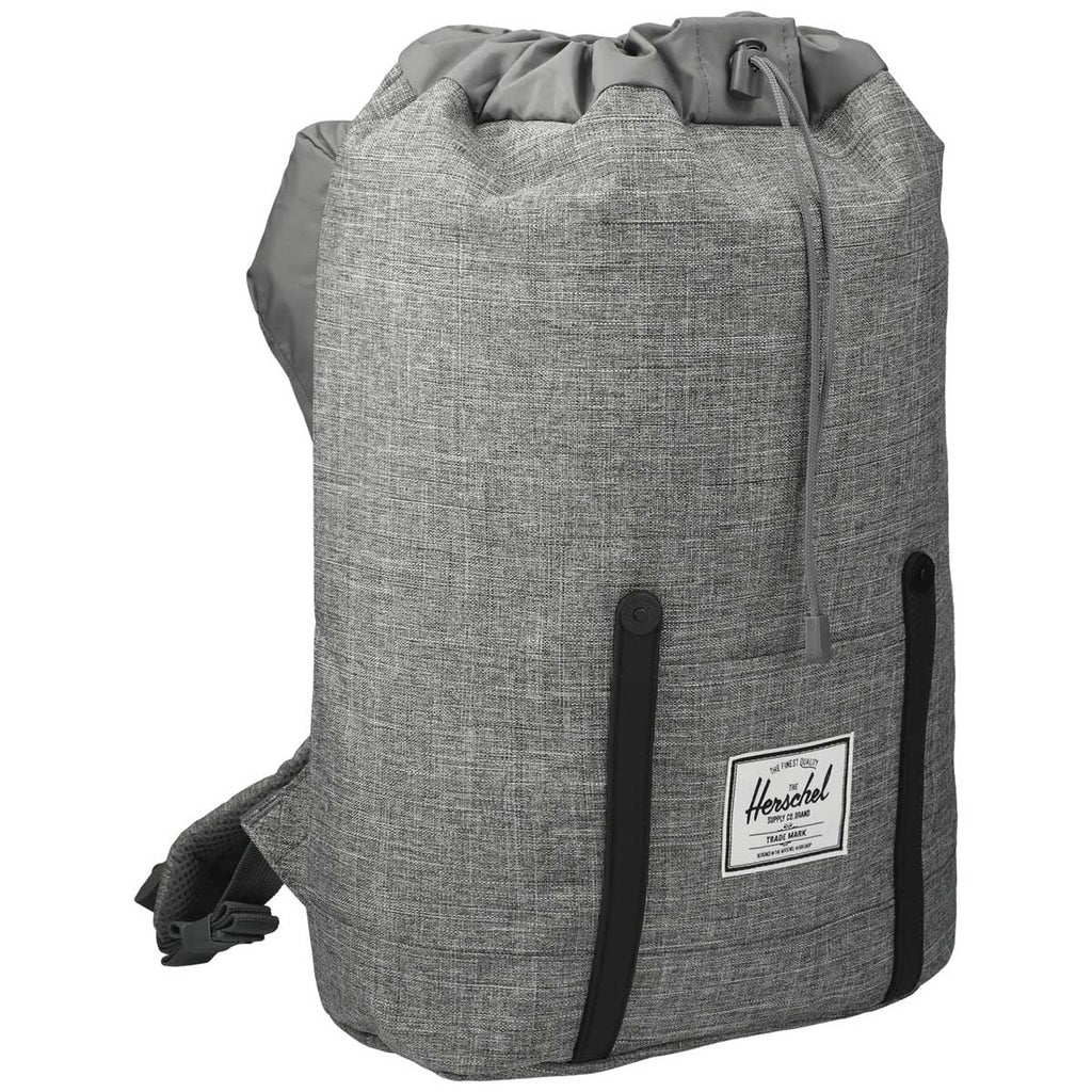 Herschel Raven Crosshatch Retreat 15" Computer Backpack