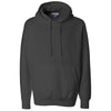 Weatherproof Men's Charcoal Cross Weave Hooded Sweatshirt