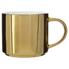 ETS Gold/White Monaco Metallic Mug 16 oz