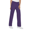 Cherokee Women's Eggplant Flexibles Mid-Rise Knit Waist Pull-On Pant