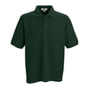 Vantage Men's Dark Forest Soft-Blend Double-Tuck Pique Polo