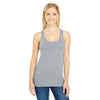 Threadfast Women's Active Heather Grey Spandex Performance Racer Tank