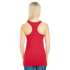 Threadfast Women's Active Red Spandex Performance Racer Tank