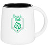 ETS Black 11 oz Belize Ceramic Mug