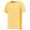 Holloway Men's Gold Heather Electrify Coolcore Tee