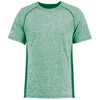 Holloway Men's Kelly Heather Electrify Coolcore Tee