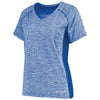 Holloway Women's Royal Heather Electrify Coolcore Tee