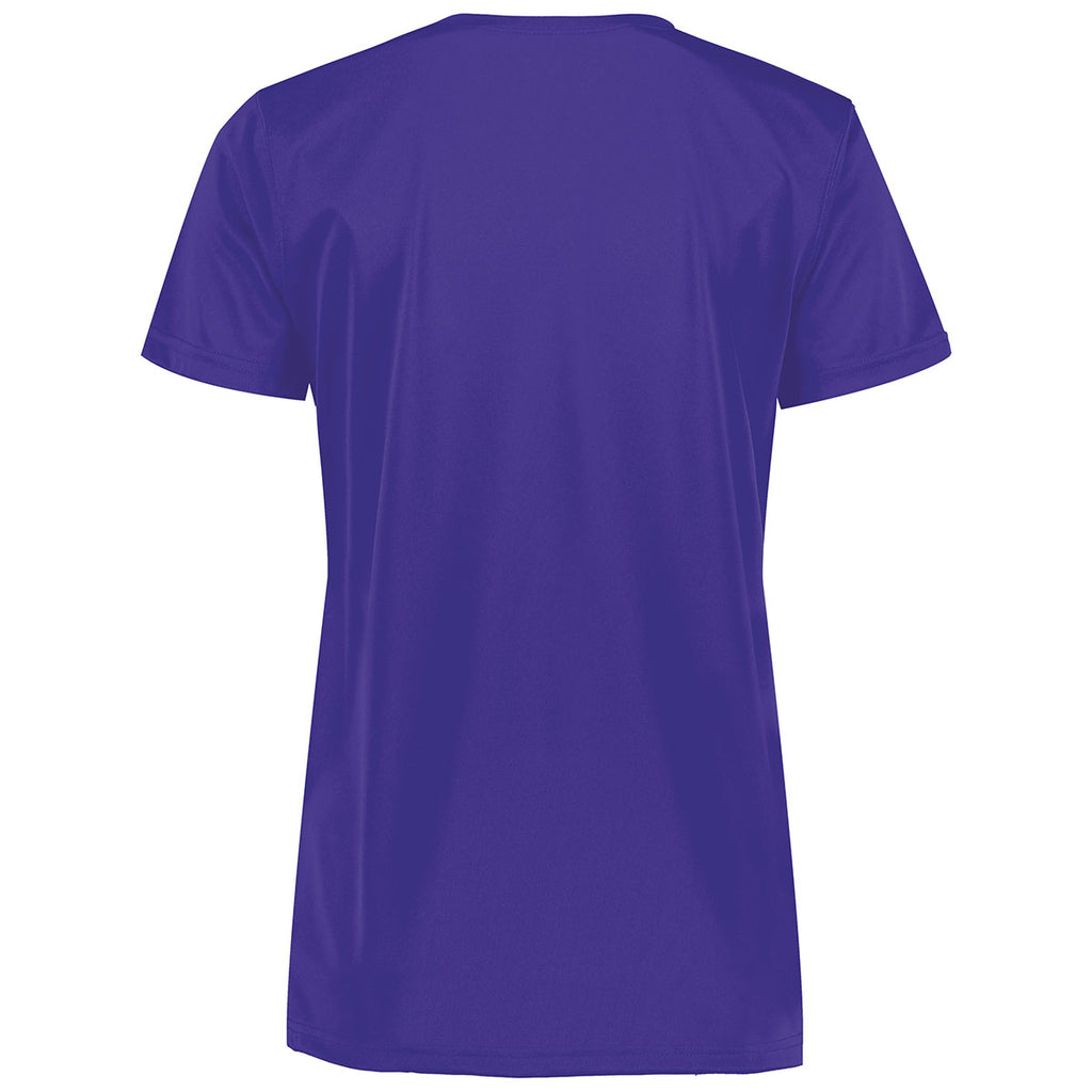 Holloway Women's Purple Momentum Tee